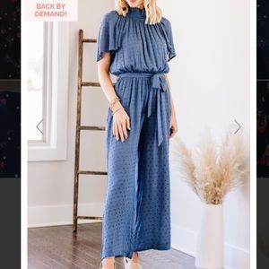 Blue Dot Jumpsuit
